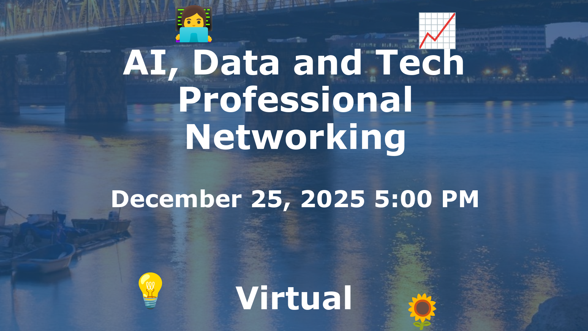 AI, Data and Tech Professional Networking event image
